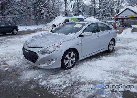 2012 Hyundai Sonata Hybrid from USA, damaged, VIN KMHEC4A45CA044303